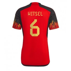 Belgien Axel Witsel #6 Replika Hjemmebanetrøje VM 2022 Kortærmet